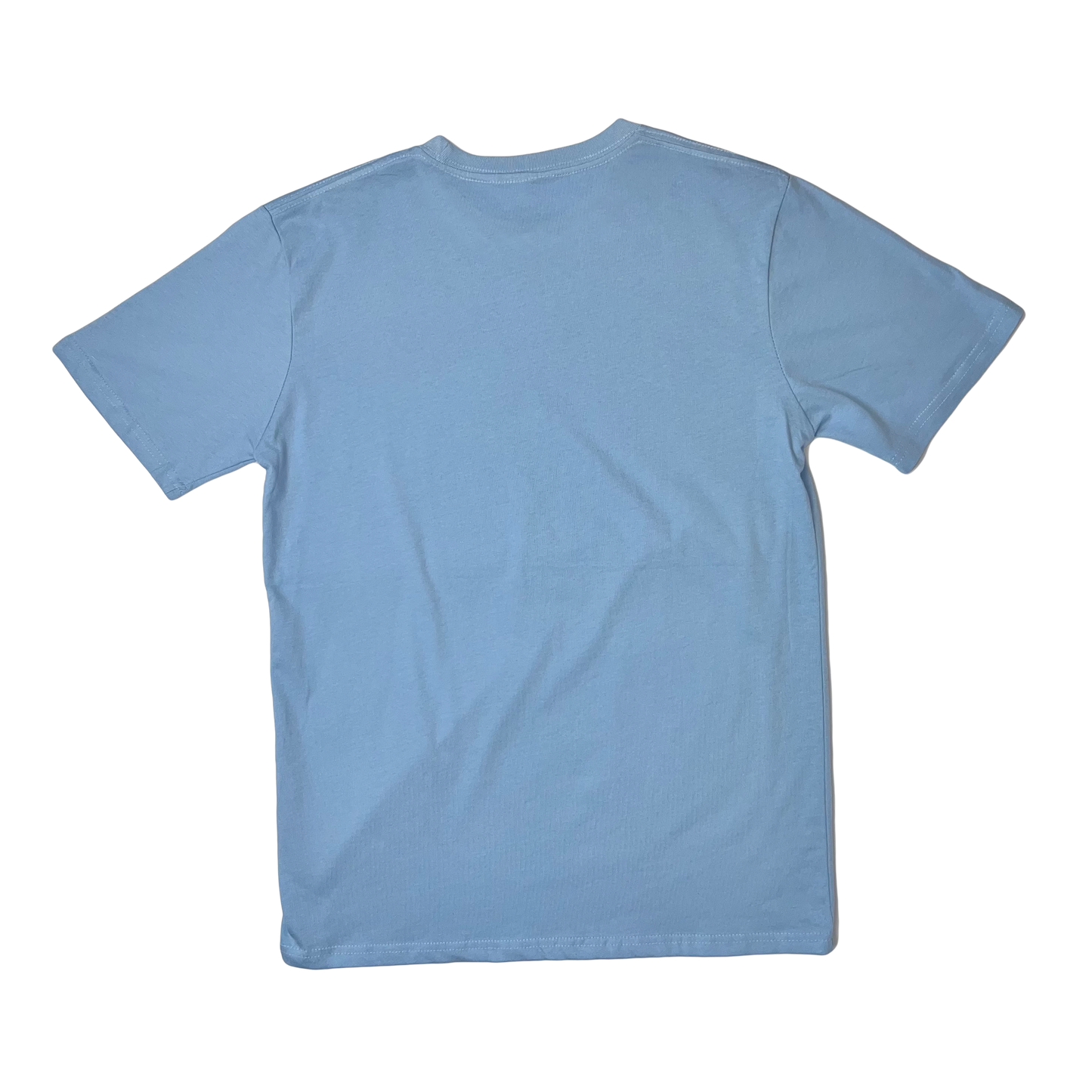 Camiseta azul polvorienta