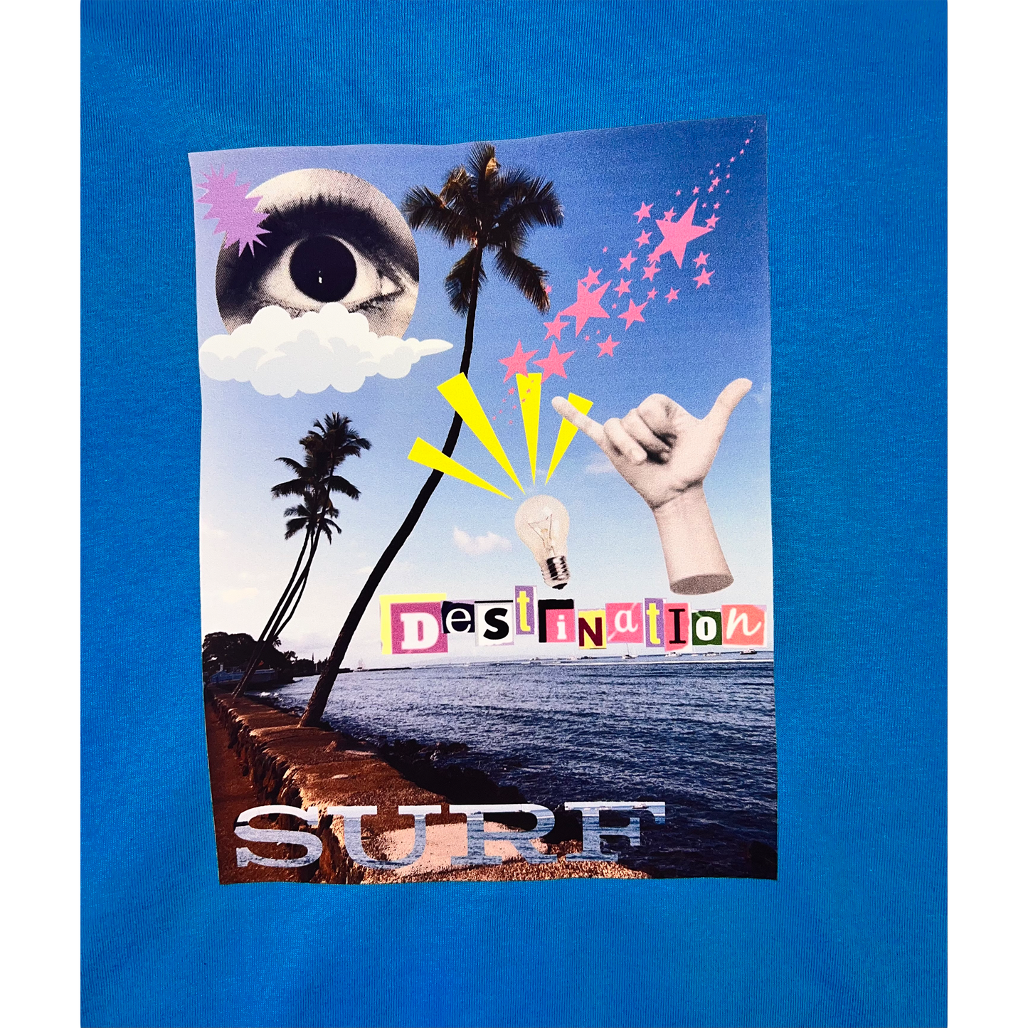 T-shirt Collage Surf